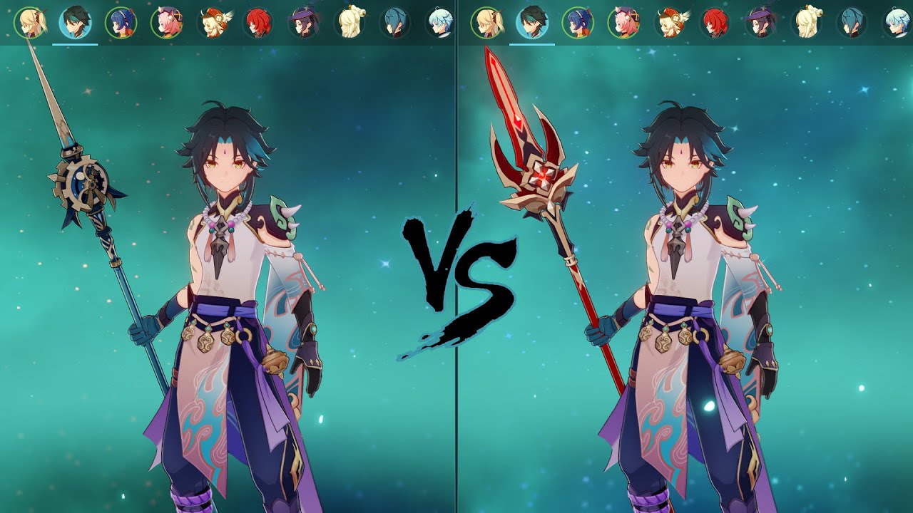 Xiao Spear Comparison: Crescent Pike VS Deathmatch