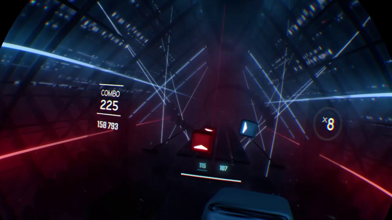 Beat Saber PSVR - Imagine Dragons: Natural (HARD, 493/493 full combo!!!)