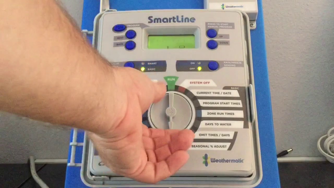 How to Factory Reset Weathermatic SmartLine/ProLine panels