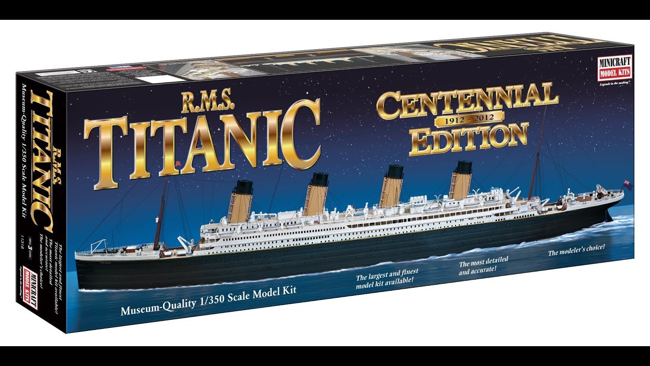 1/350 RMS Titanic Build 8