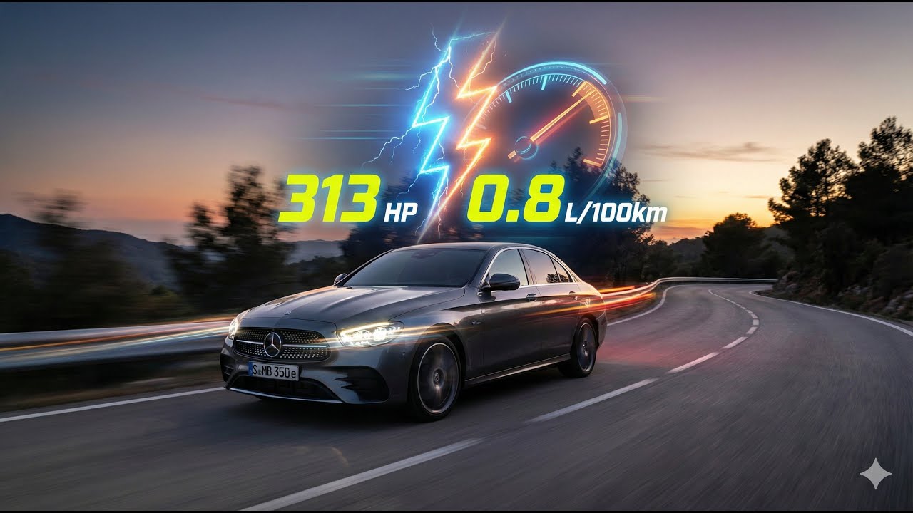 313 CV & 0,8L/100km : La Mercedes-Benz E 350e (PHEV) DÉFIE TOUTE LOGIQUE !