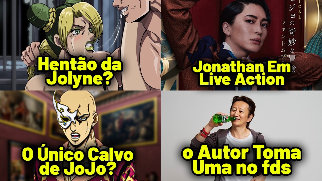 TEVE HENTÃO DA JOLYNE? | 20 CURIOSIDADES de JOJO que NÃO Vão Mudar Sua Vida (Parte 2)