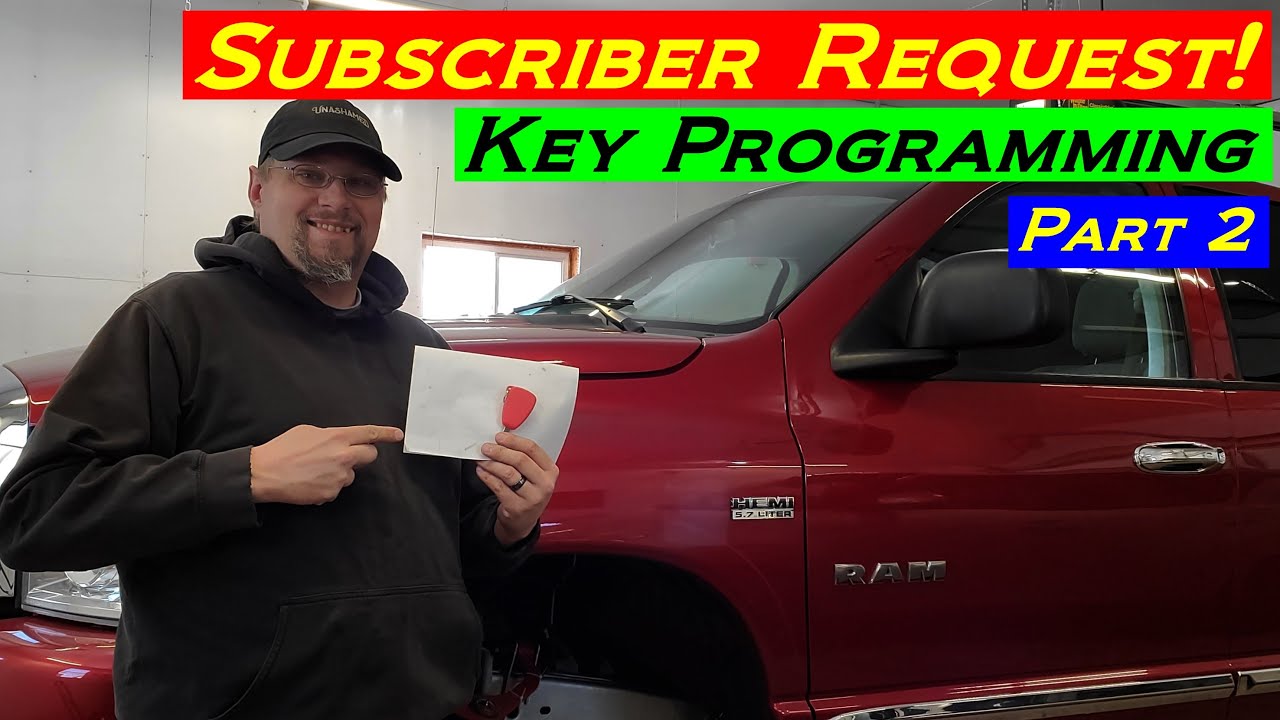 Programming Key Fob on Dodge Ram - Bad Wrench