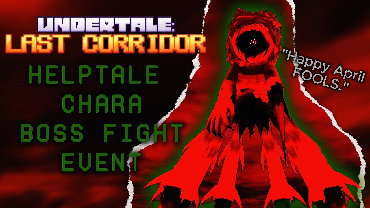 Undertale last corridor: HELP_TALE Chara Boss Fight (+voice acting)