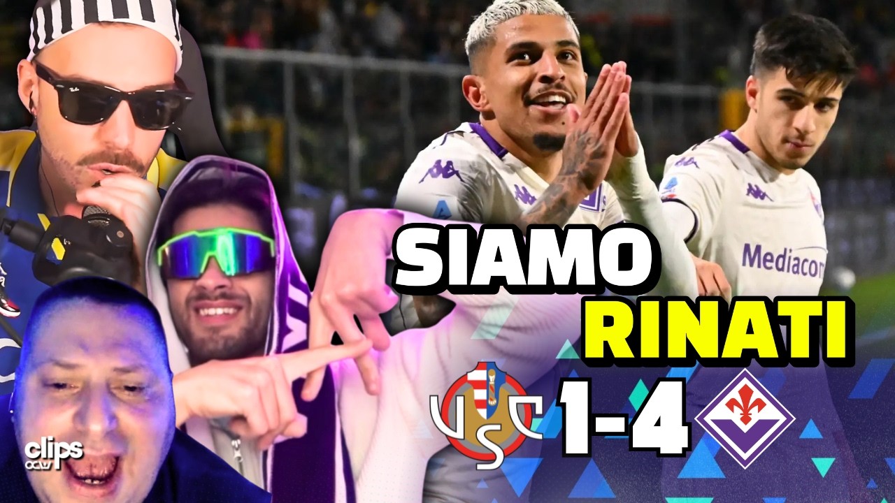 CREMONESE - FIORENTINA 1-4 | LA FIORENTINA AD UN PASSO DALLA SALVEZZA! 🔥