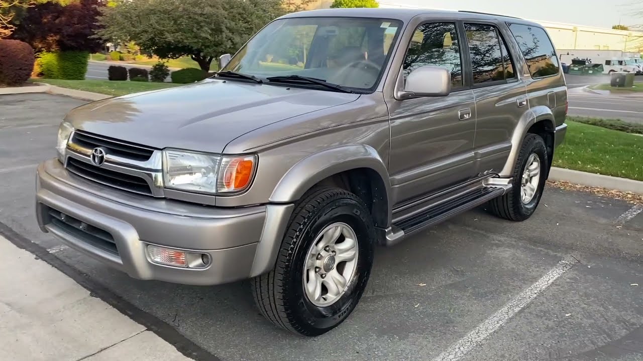 2002 Toyota 4 Runner 4x4 limited walkaround and drive #toyota