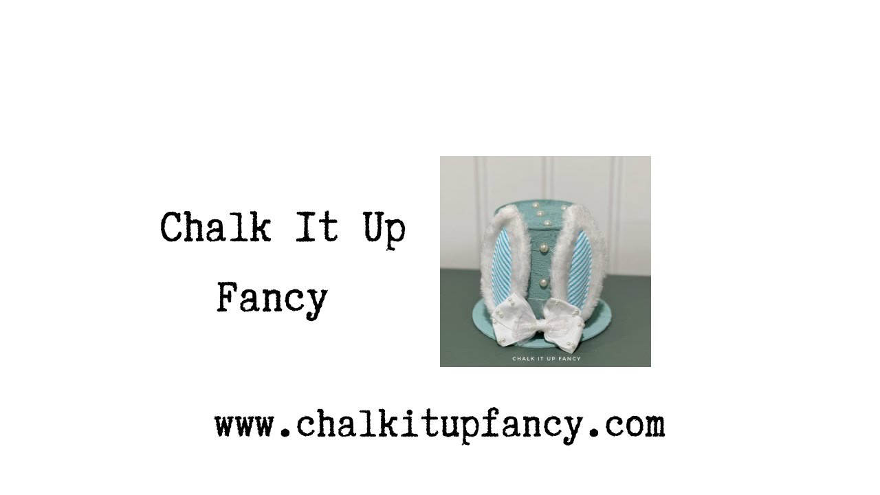 DIY Easter Top Hat