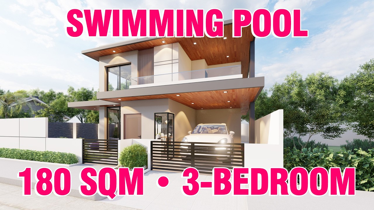 Stunning 2-Storey Modern House with Pool (2026) | 3BR 140sqm | ALG Designs