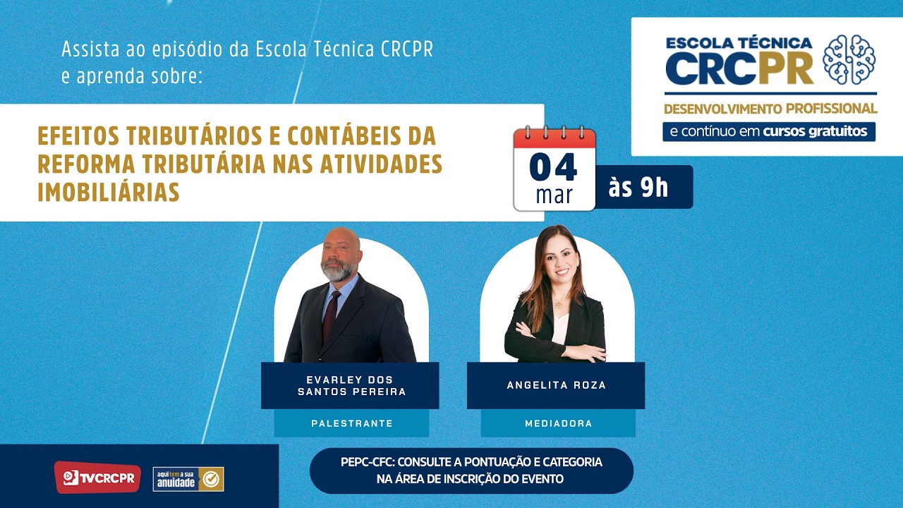 ETC - Efeitos Tributários e Contábeis da Reforma Tributária nas Atividades Imobiliárias