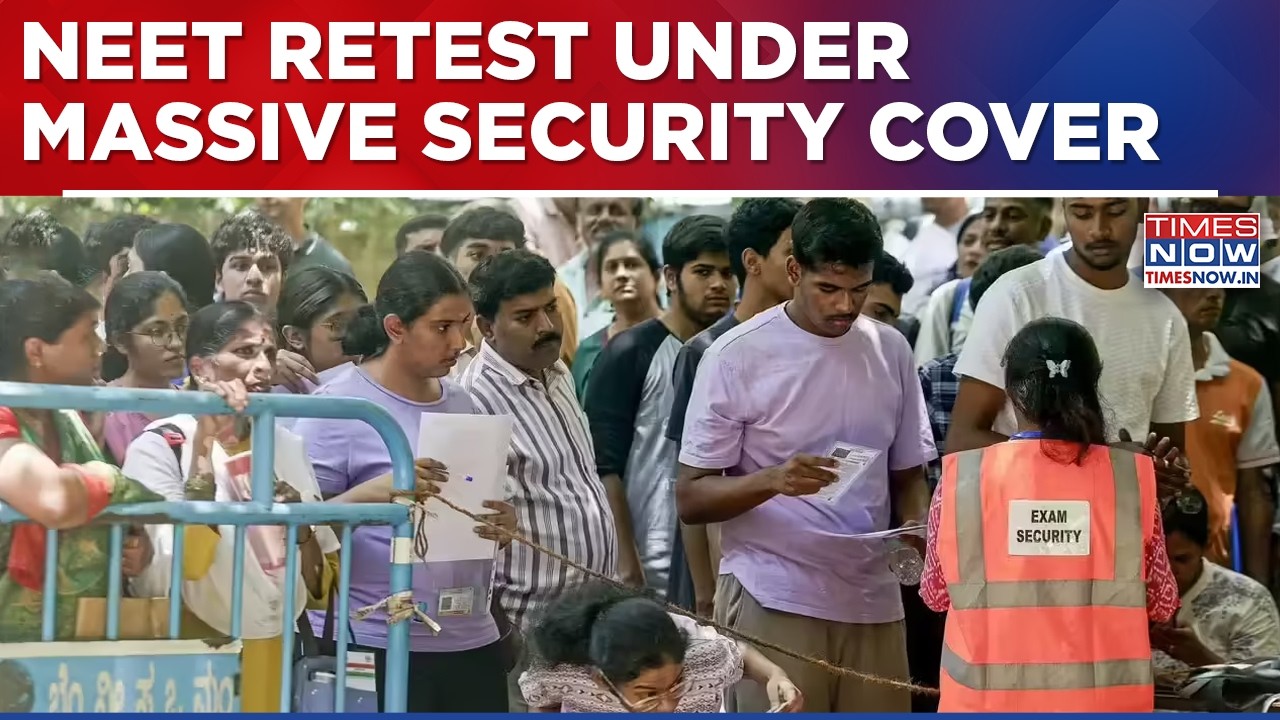 Ahead Of NEET Retest, NTA Activates 5,000 Centres And Deploys Massive Security