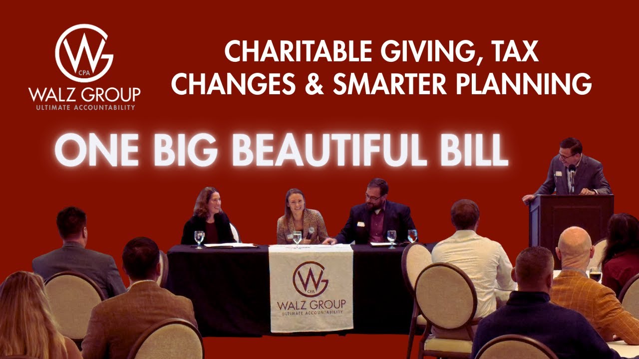 Charitable Giving, Tax Changes & Smarter Planning for 2025-2025