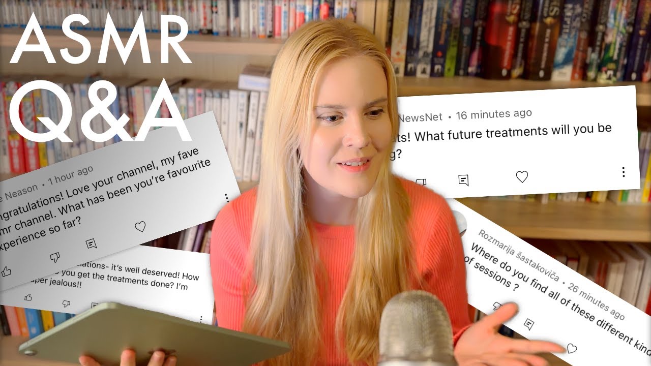 ASMR Answering your questions!! (Soft spoken)