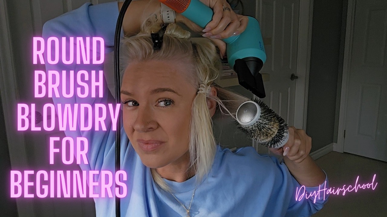 How to Do a Round Brush Blowout for Volume (Perfect for Fine Hair)