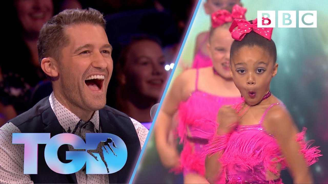 Joyous girl dance group JSD Minis showcase passionate energy 👯 - The Greatest Dancer | Auditions