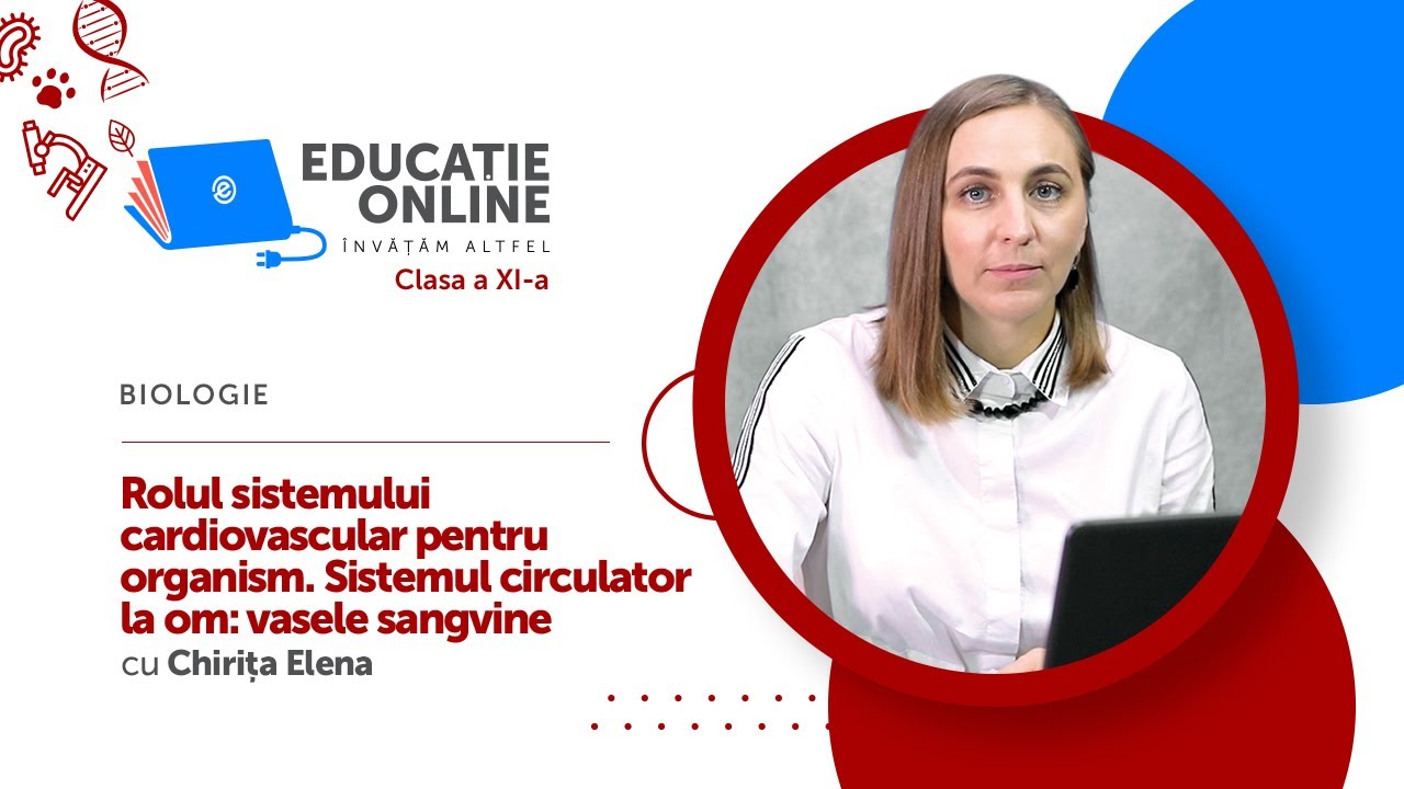 Biologie, Clasa a XI-a, Rolul sistemului cardiovascular pentru organism...