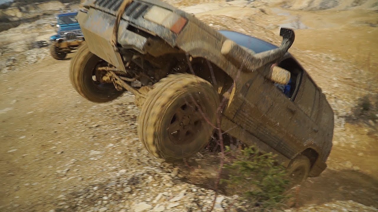 V8 Положительный! Абсолютная Jeep Offroad насилие оргия!