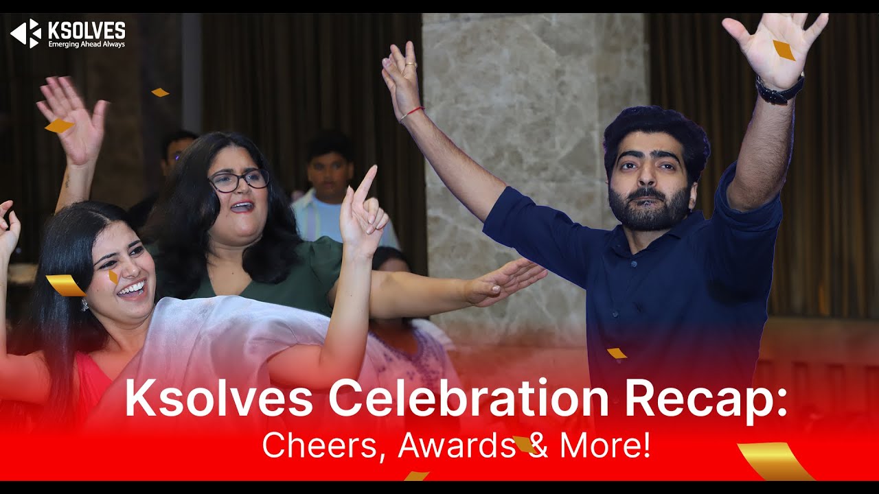 Ksolves Achievement Party Highlights: Cheers, Awards & More!