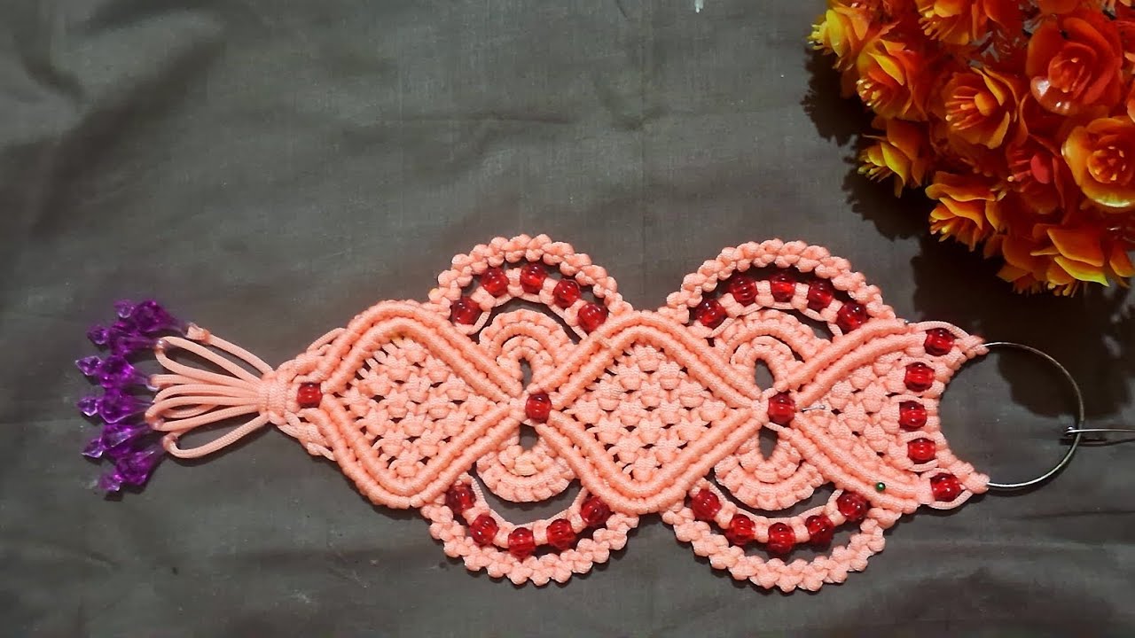khaand Laggdi |Macrame craft|Macrame hanging| #viral #diy  #trending #macrameideas #macrame #craft |