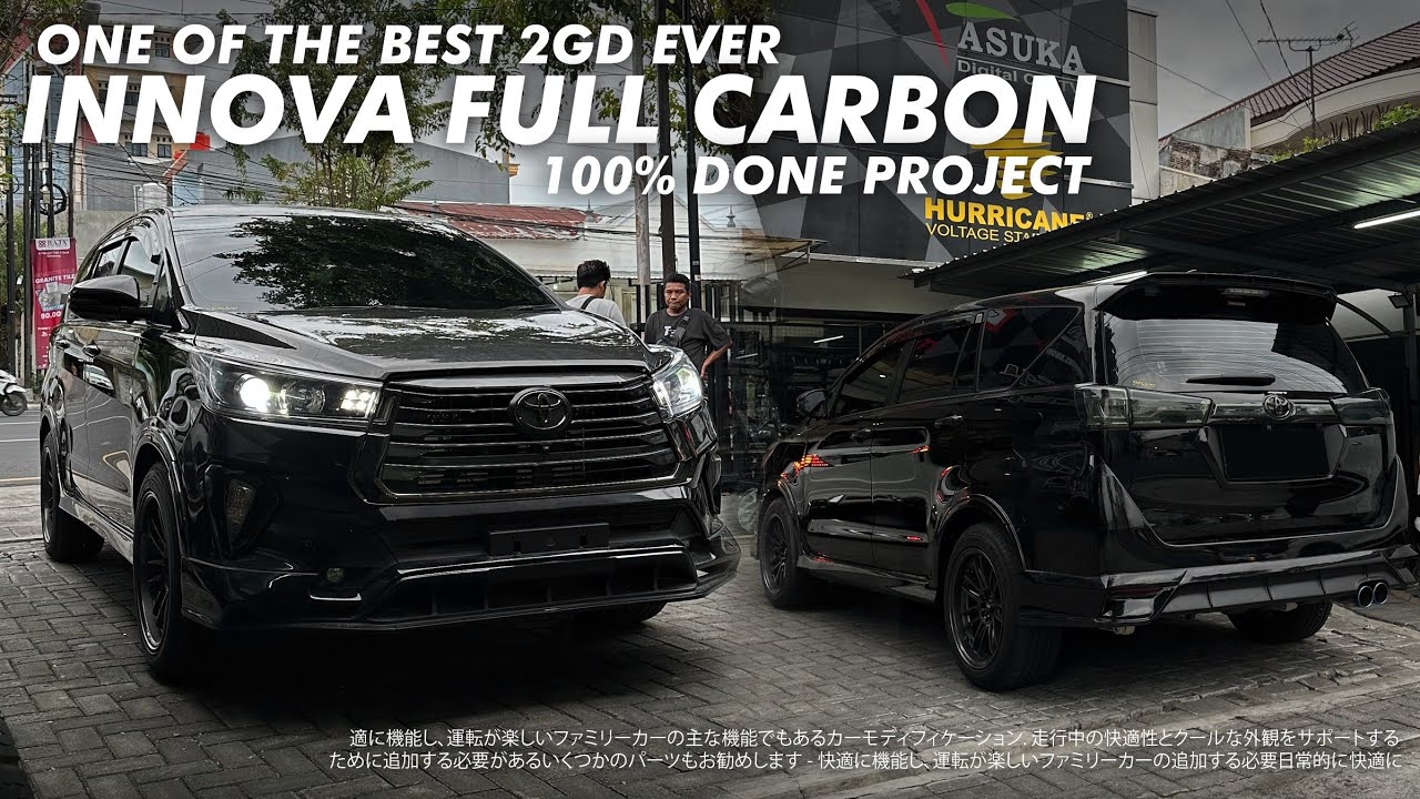 MODIF INNOVA INI KEREN FULL CARBON HEXAGONAL !!! PROSES MASIH 80% UDAH SEPERTI INI?!