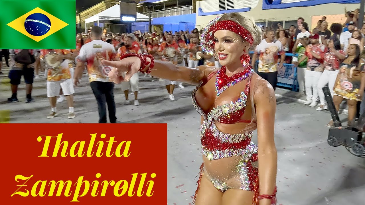 🇧🇷 Thalita Zampirolli | Rio Carnival Brazil | Unidos De Padre Miguel