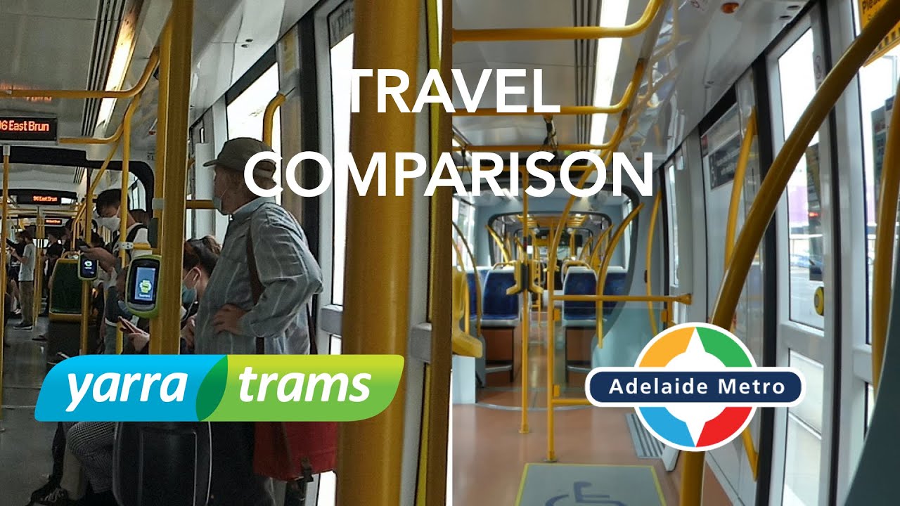 Travel Comparison: Yarra Trams C2 Class and Adelaide Metro Alstom Citadis 302