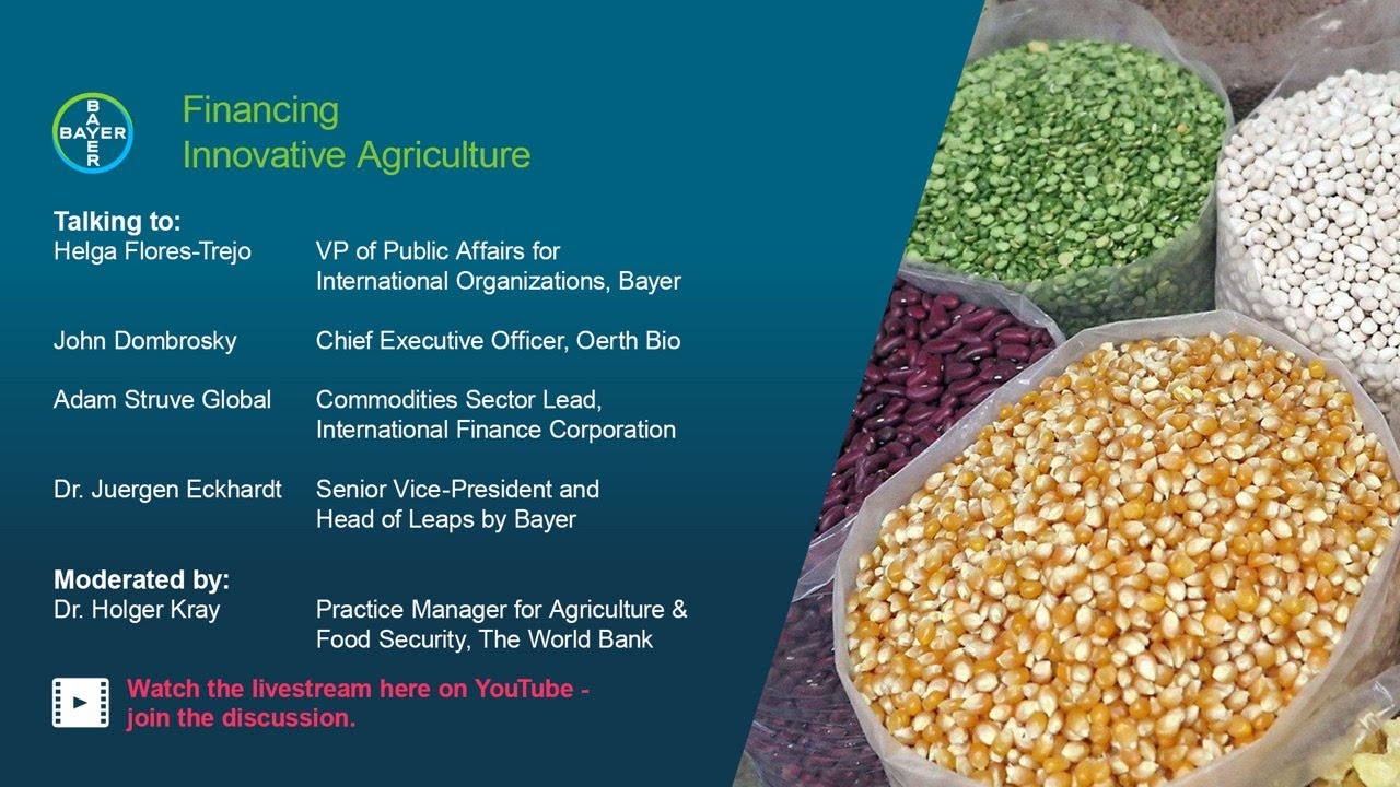 Financing Innovative Agriculture | Live Talk