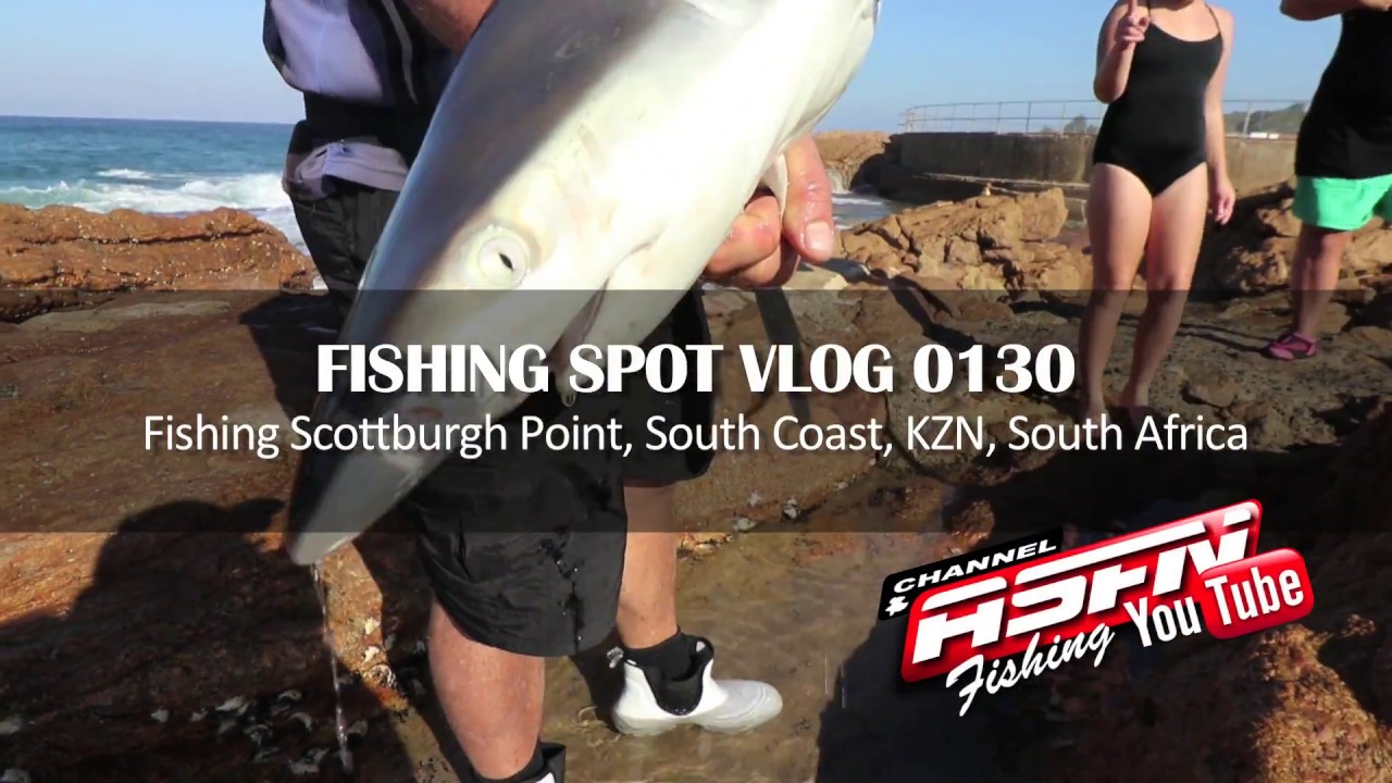 Fishing at Scottburgh Point | South Africa | ASFN Rock & Surf