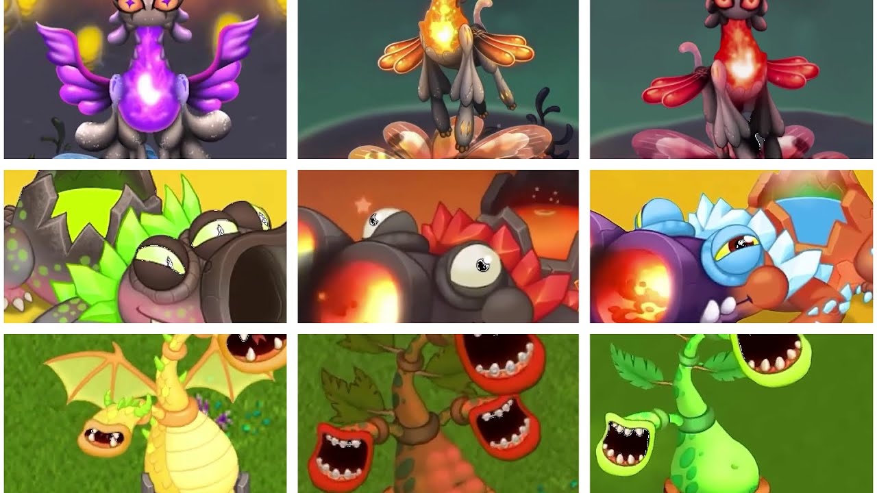 RARE Monster Vs EPIC Monsters Vs ORIGINAL MONSTERS | My Singing Monsters ~ Comparions | PART 27