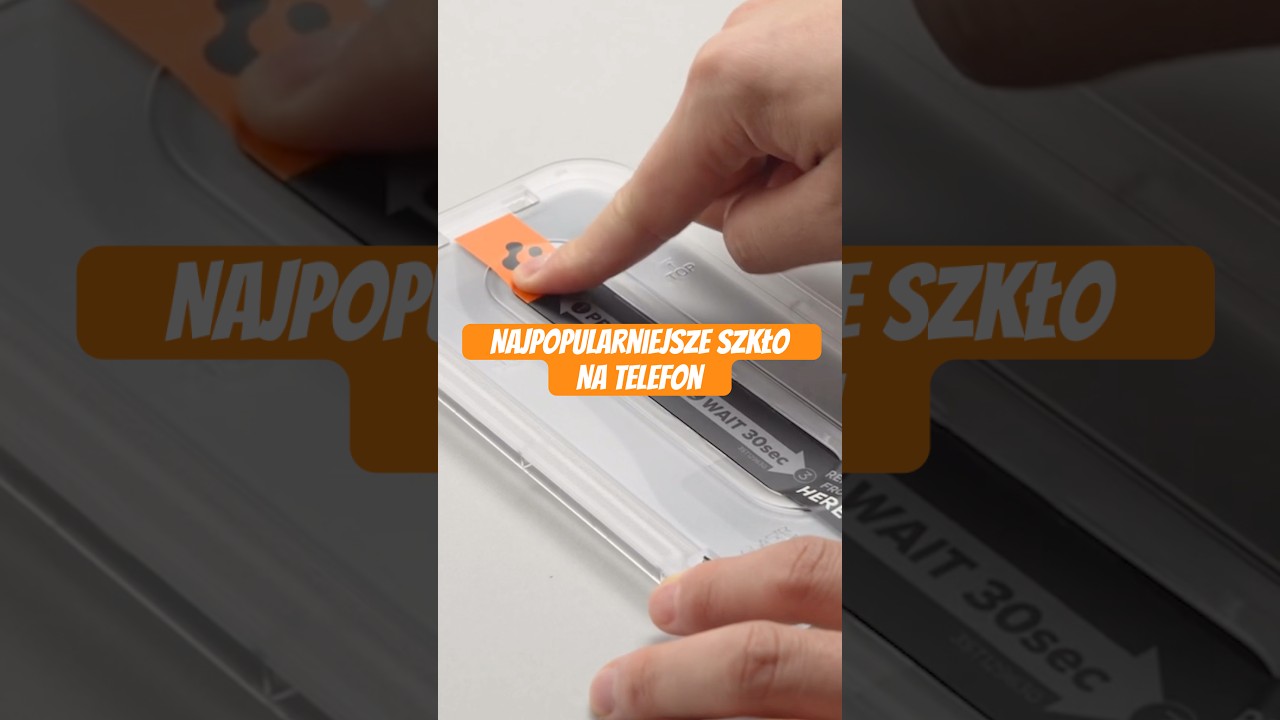 Spigen Ez Fit czyli najpopularniejsze szkło hartowane na telefon 👀 #smartphone #technologia