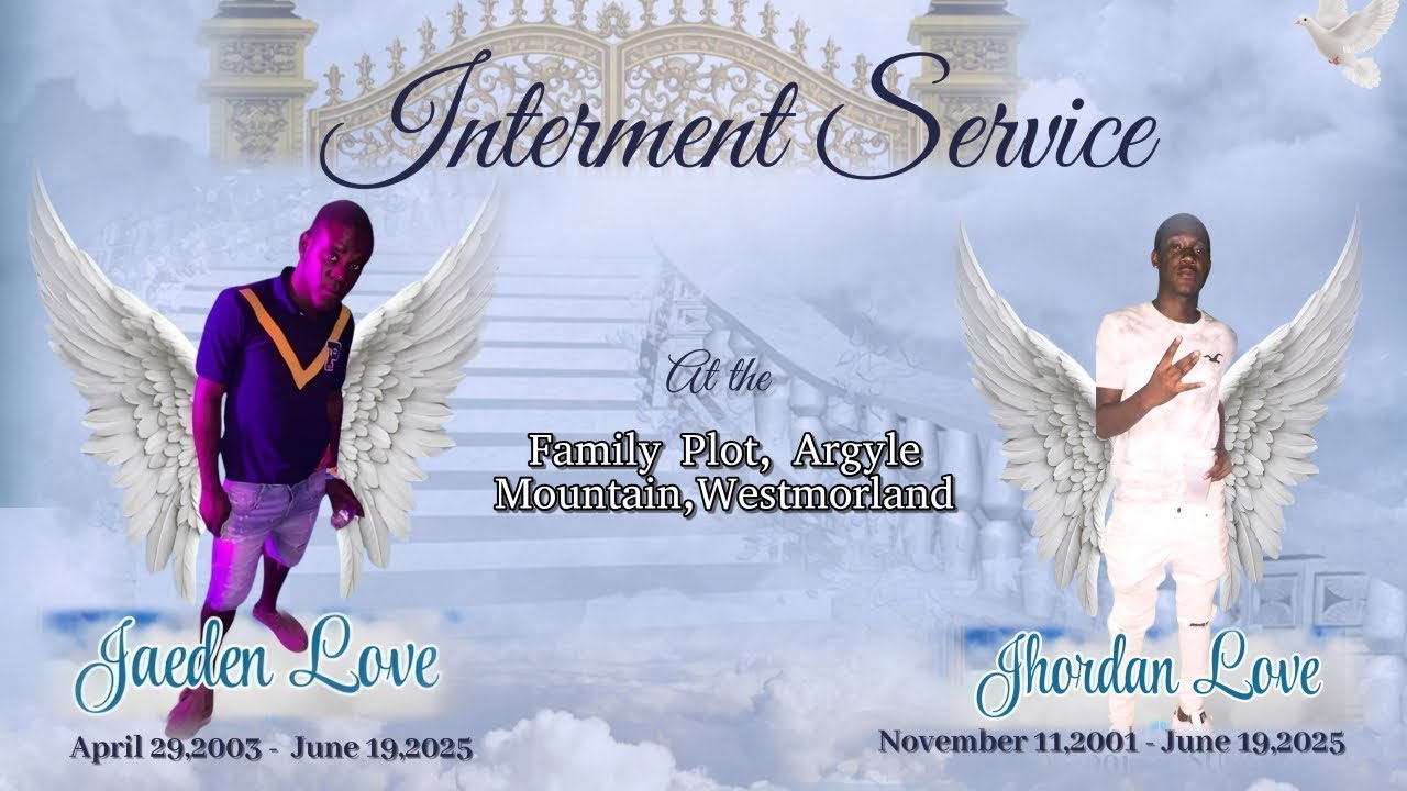 Interment Service for the Life of Jaeden & Jhordan Love