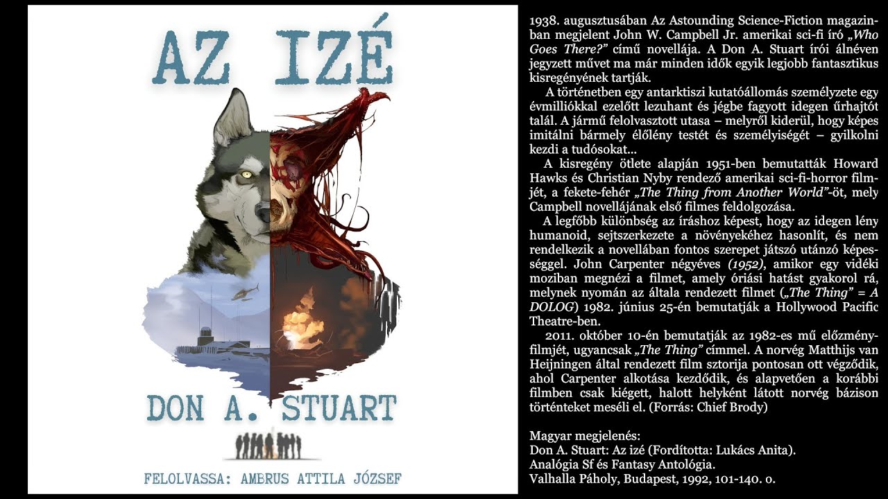 Stuart, Don A.: Az izé (Sci-fi kisregény)