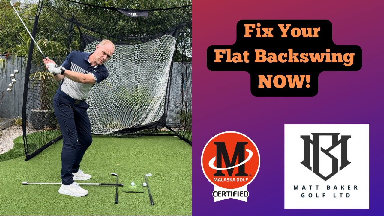 How to Fix a Flat Golf Swing | Step-by-Step Guide