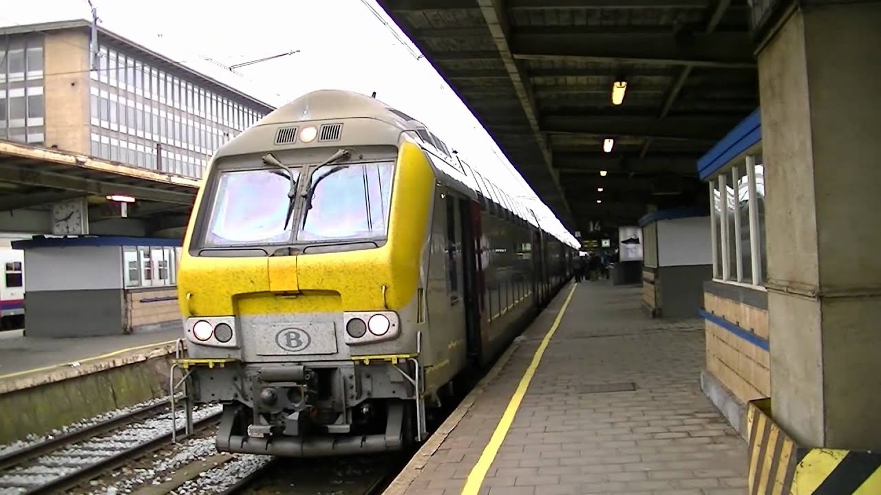 Treinen in Brussel-Zuid 2012 - Dagje door België