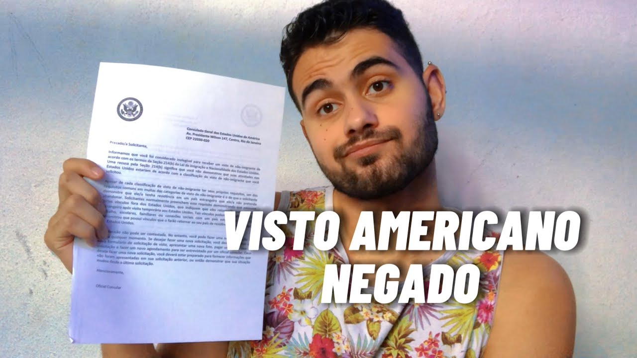VISTO AMERICANO NEGADO