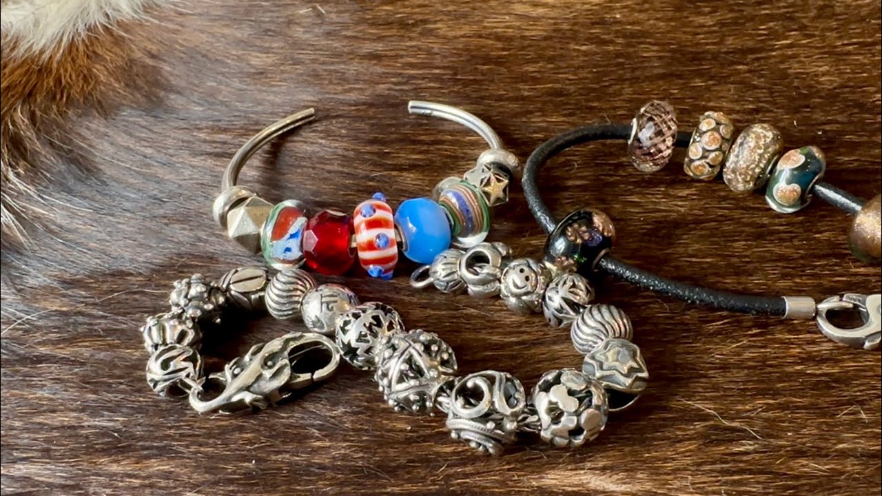 Trollbeads All Silver Bracelet & Two Other Designs 🇺🇸🩶🌟