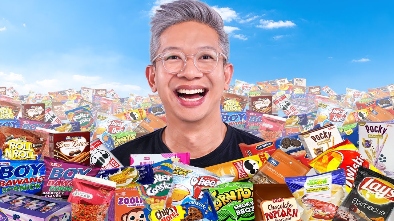 KITA COBAIN SEMUA SNACK SINGAPURA!!