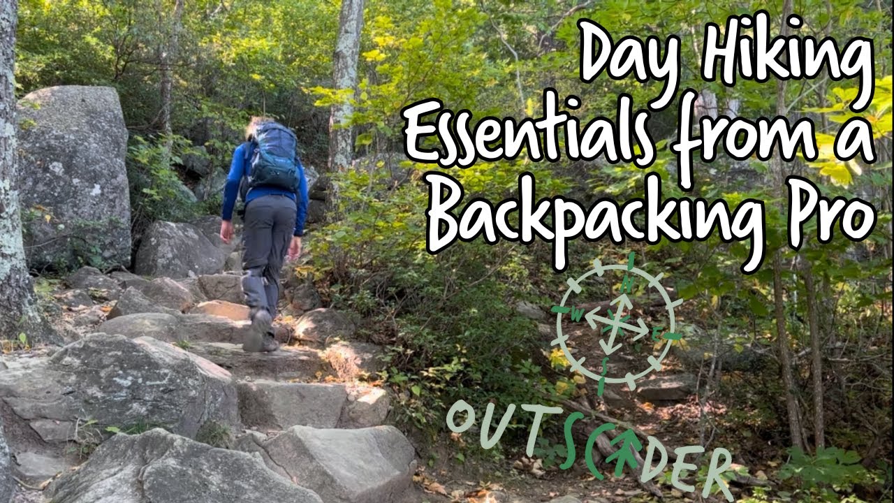 Day Hiking Essentials from Backpacking Pro | OutSCIder Classroom with Roads Rivers and Trails