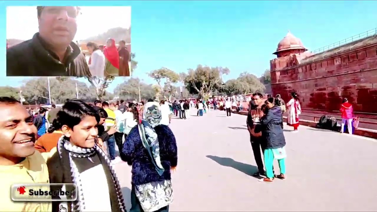 #vlog part 1 me me ghum aya red fort of Delhi 