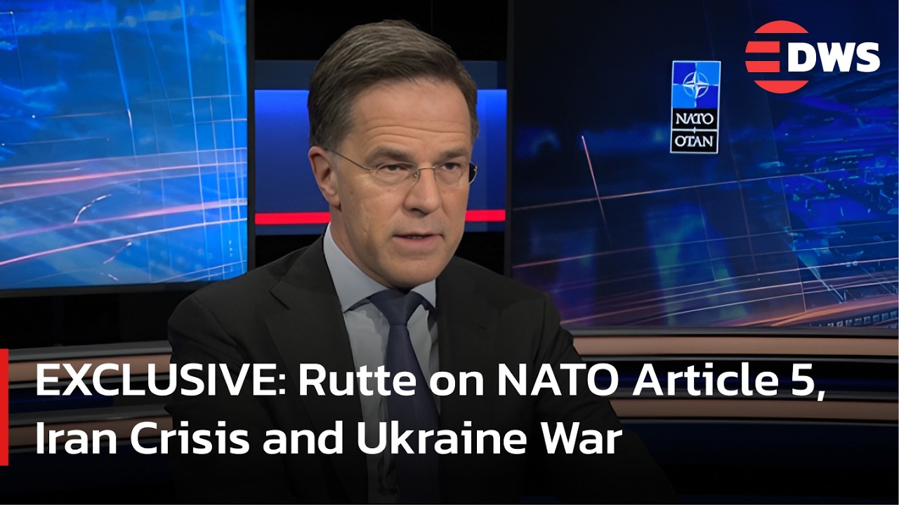 EXCLUSIVE INTERVIEW: NATO Chief on NATO Article 5, Iran Crisis and Ukraine War | DWS News | AC1F
