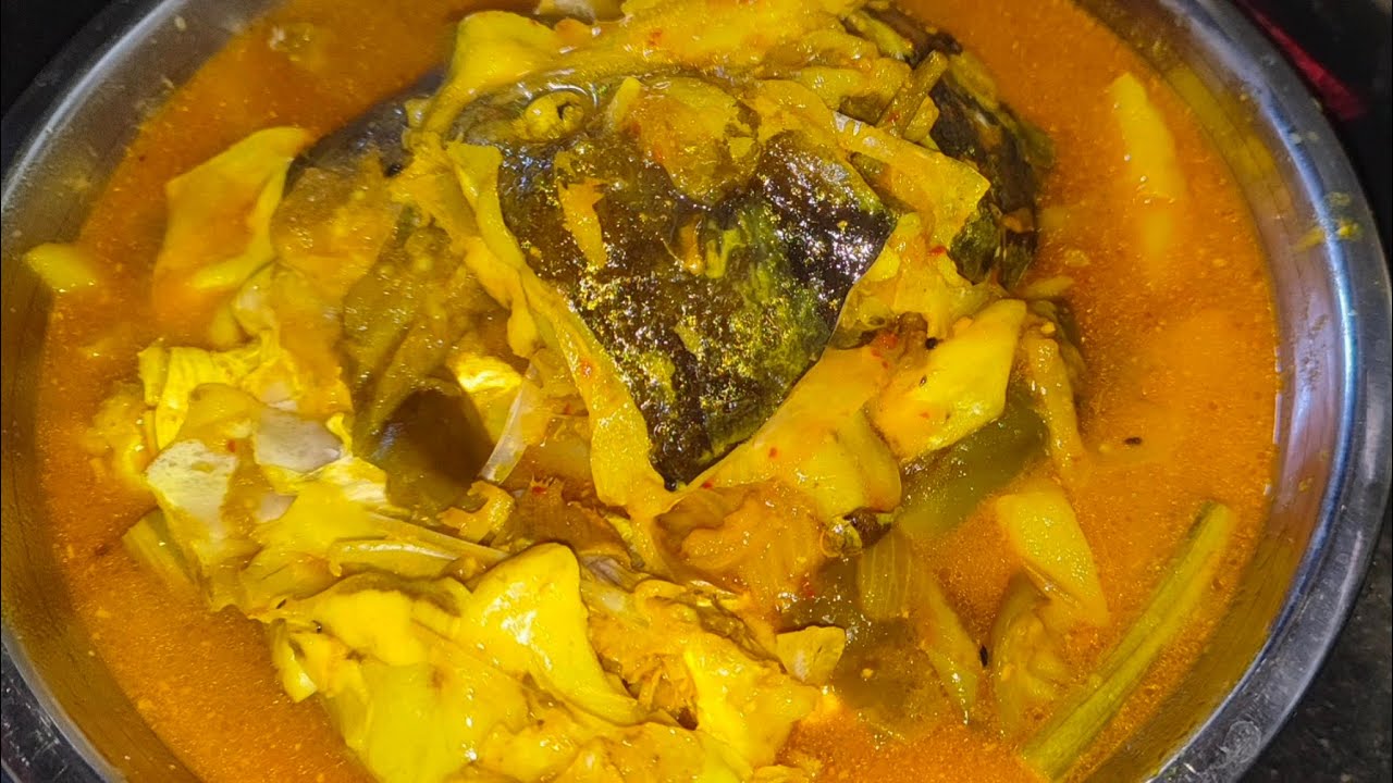 Fish Head Curry Recipe - Fish Curry New Recipe