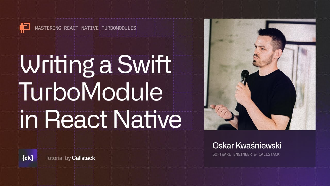 Writing Your First TurboModule in Swift