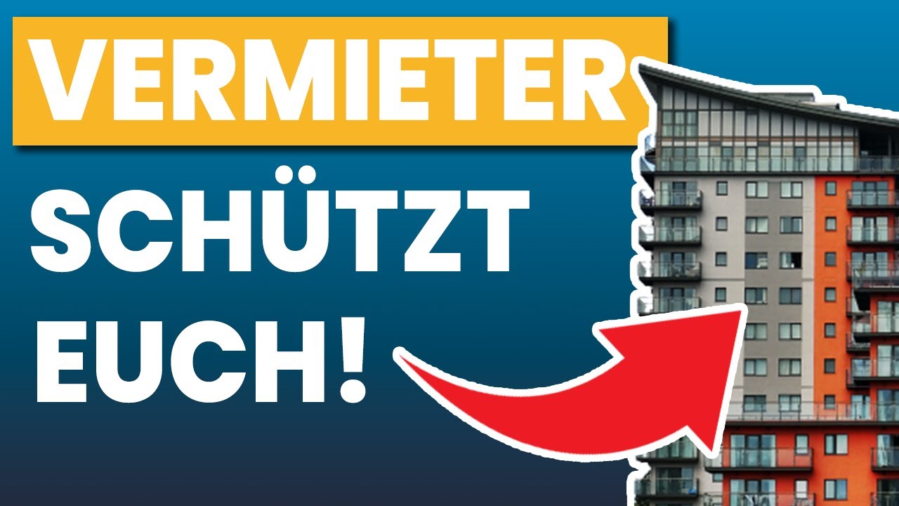 7 WICHTIGE Versicherungen für Vermieter und Immobilien-Besitzer