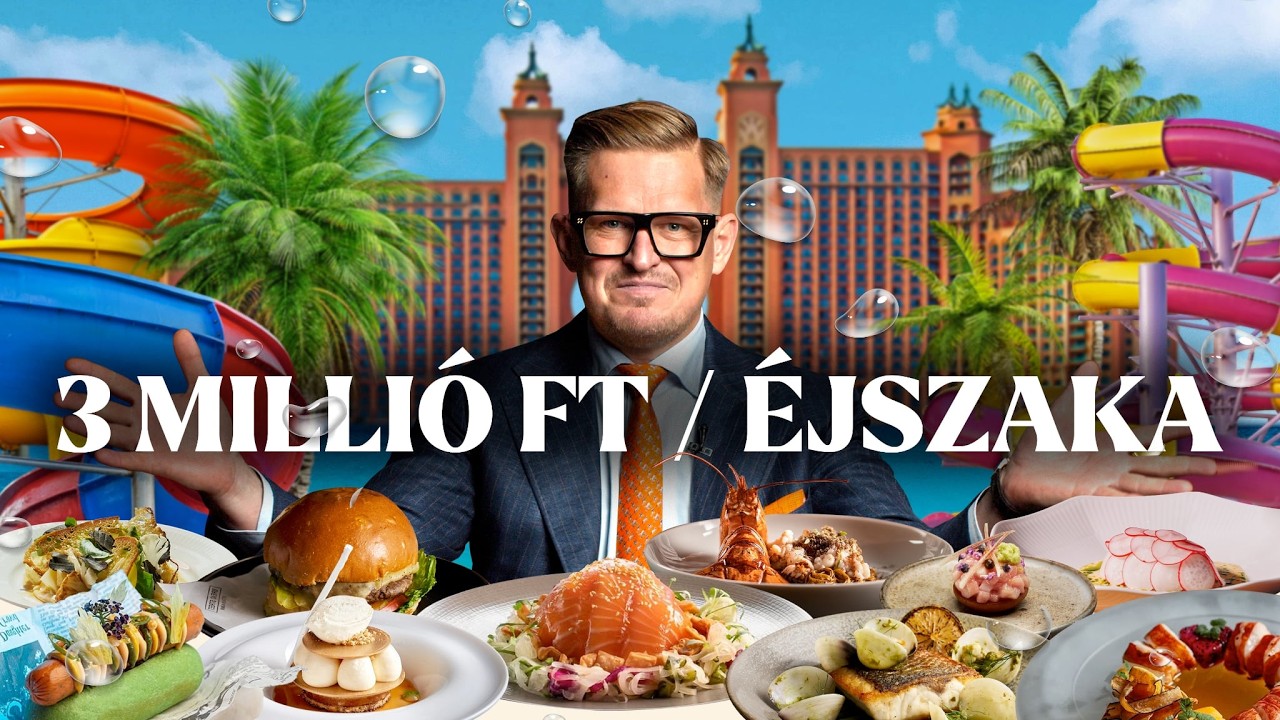 Kipróbáltam egy HÁROM MILLIÓS VÍZ ALATTI lakosztályt