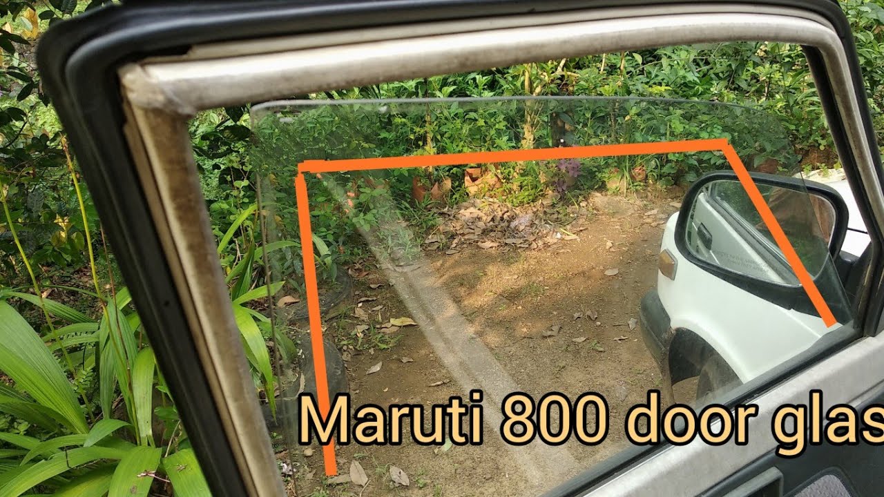maruti 800 door glass