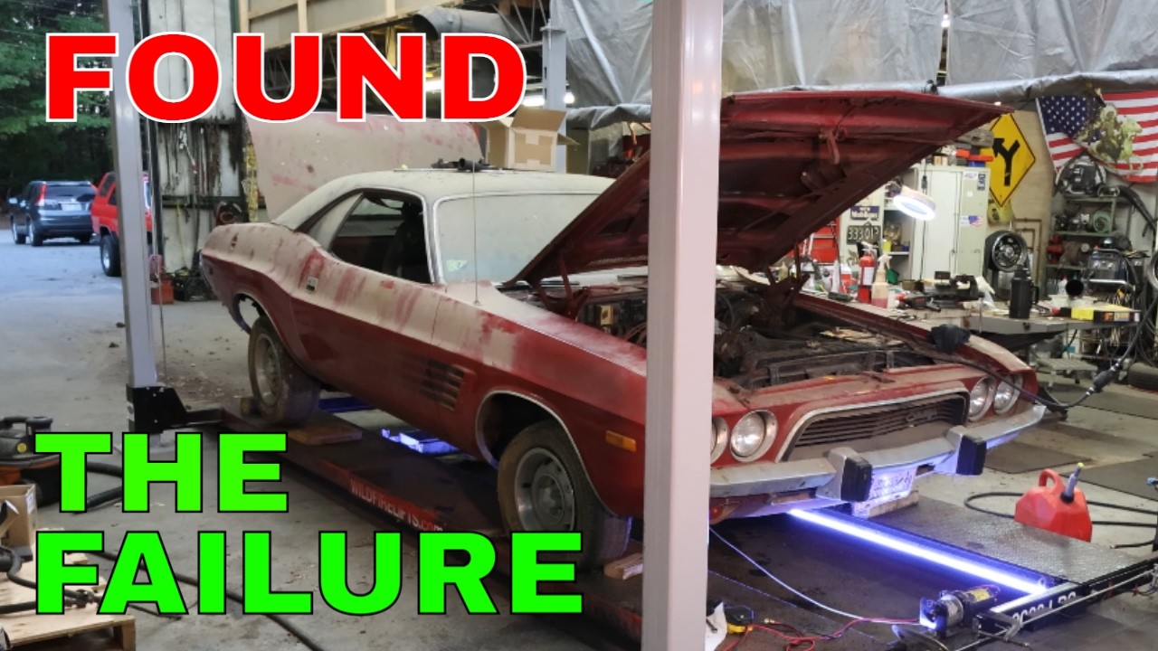 Barn Find 73 Challenger. So Thats Why It Was Parked.