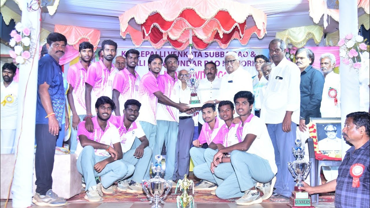 all india ball badminton championship Gudivada live match SRM University and ICF Railway