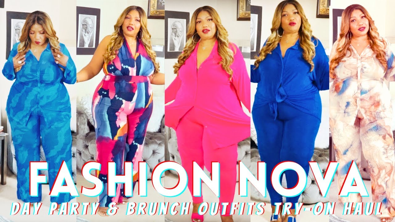 HAUL: FASHION NOVA DAY PARTY & BRUNCH OUTFITS TRY ON HAUL