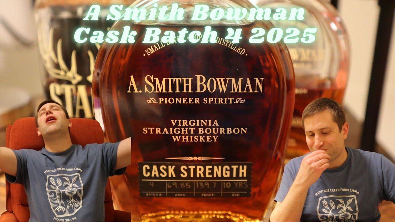 Виски Smith Bowman Cask Strength 2025 Batch 4. Стоит ли его искать?