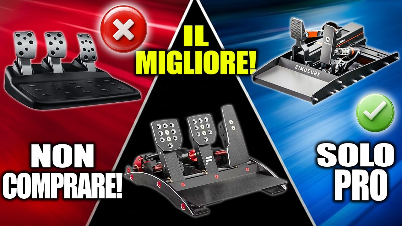 Non Comprare la Pedaliera Sbagliata! Guida Completa Sim Racing