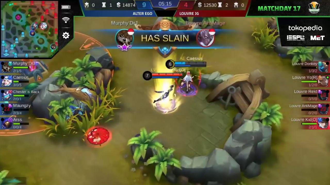 HIGHLIGHTS! MLBB ALTER EGO VS LOUVRE JG - TBOF IESPL